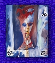 Bowie spewing, 1990, 51 x 41 cm
