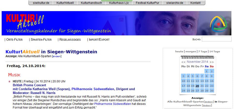 Heute in Siegen-Wittgenstein: