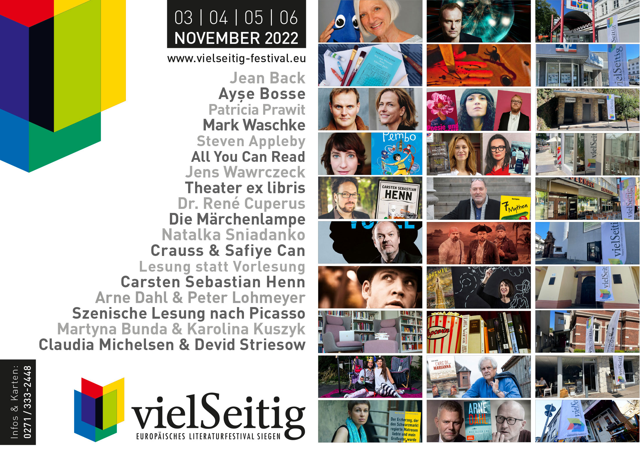 vielSeitig. Europäisches Literaturfestival Siegen