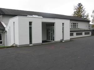 Eingangsbereich Mehrzweckhalle Salchendorf