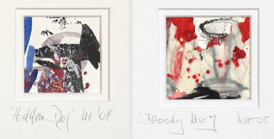 Südliche Impressionen, Öl auf Leinwand, Mischtechnik, 60 x 80 cm