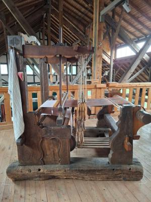 Webstuhl von 1750