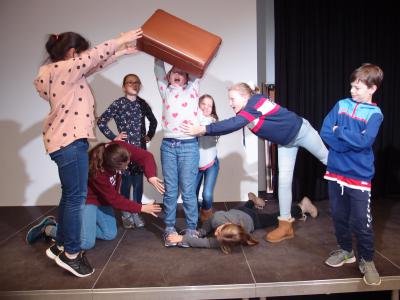 Theaterprobe im Kulturhaus Lyz