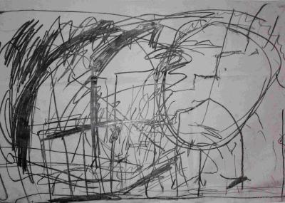 Landschaft Bleistift 2014