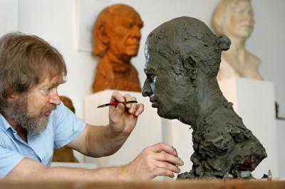 Gautam porträtiert Nazih Oweis