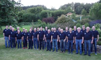 Die Sänger des MGV Cäcilia Irmgarteichen