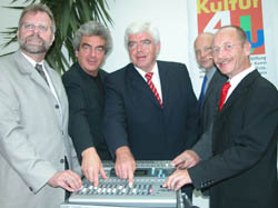 Armin Benfer, Wolfgang Suttner, Paul Breuer, Georg Klein, Harald Grieper