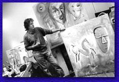 Paul McCartney im Atelier