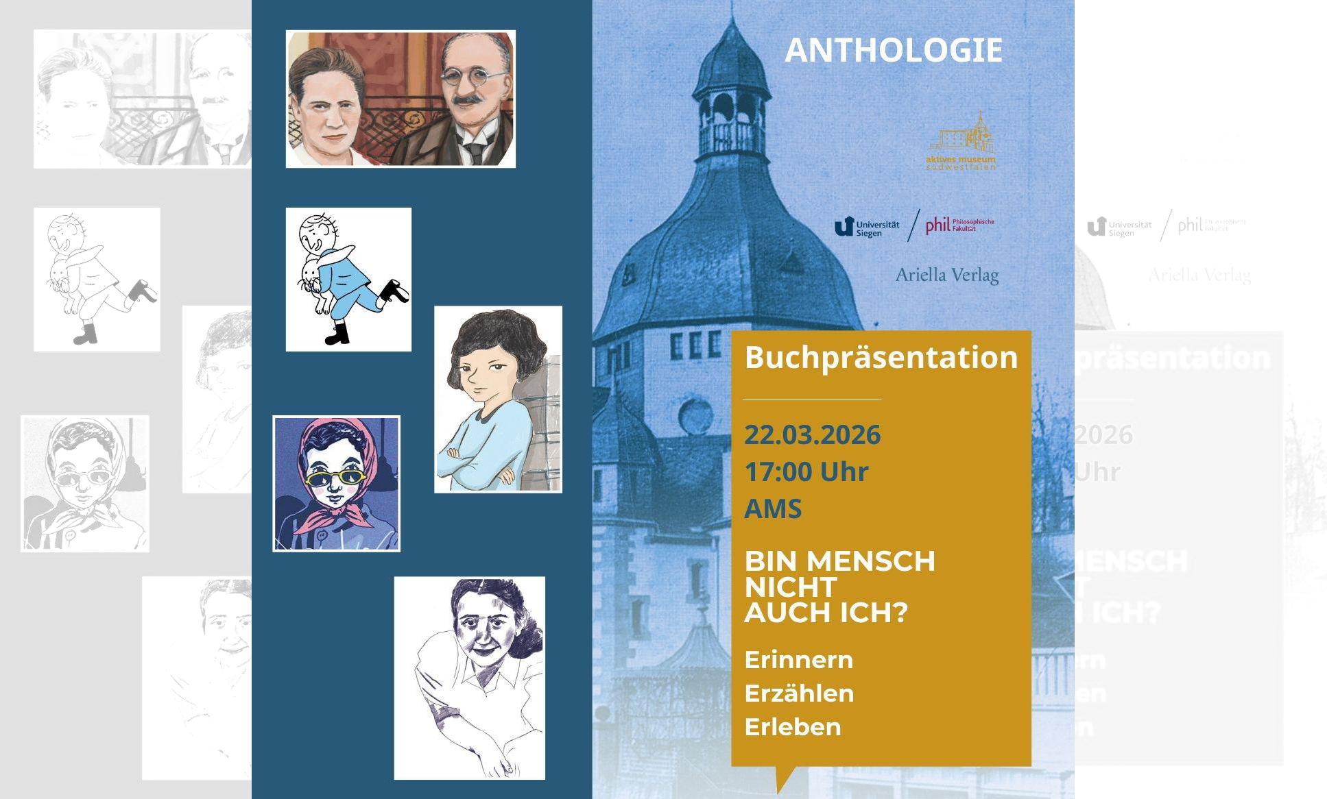 Anthologie "Bin Mensch nicht auch ich?" © Ariella Verlag