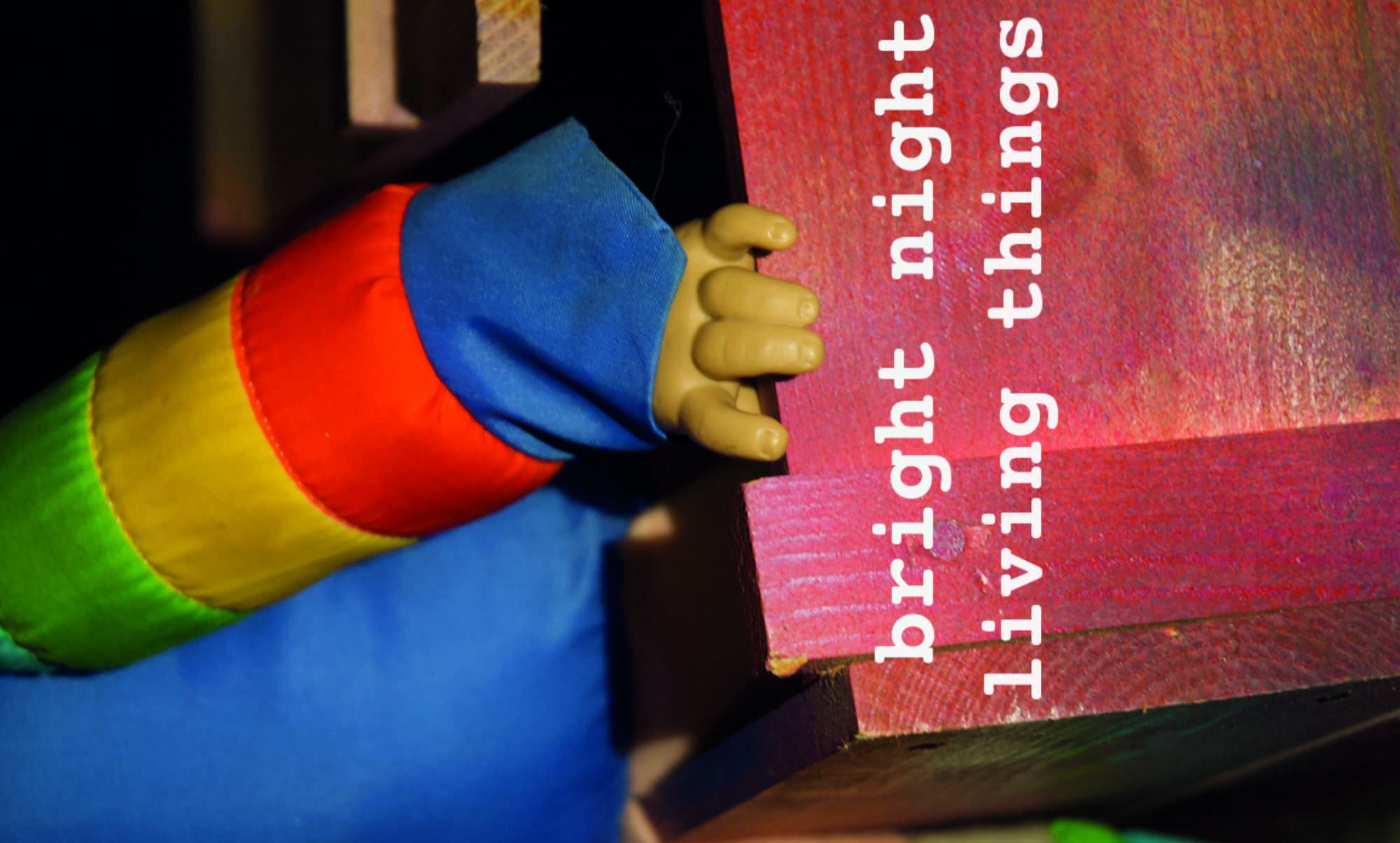 Einladungskarte Pee Groos - Bright Night Living Things - Ausstellung im POOOL © die Künstlerin