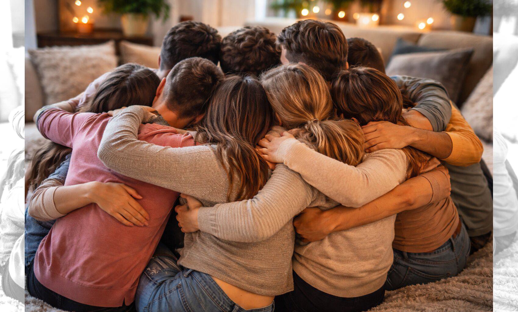 Bild Kuschelrunde, KI