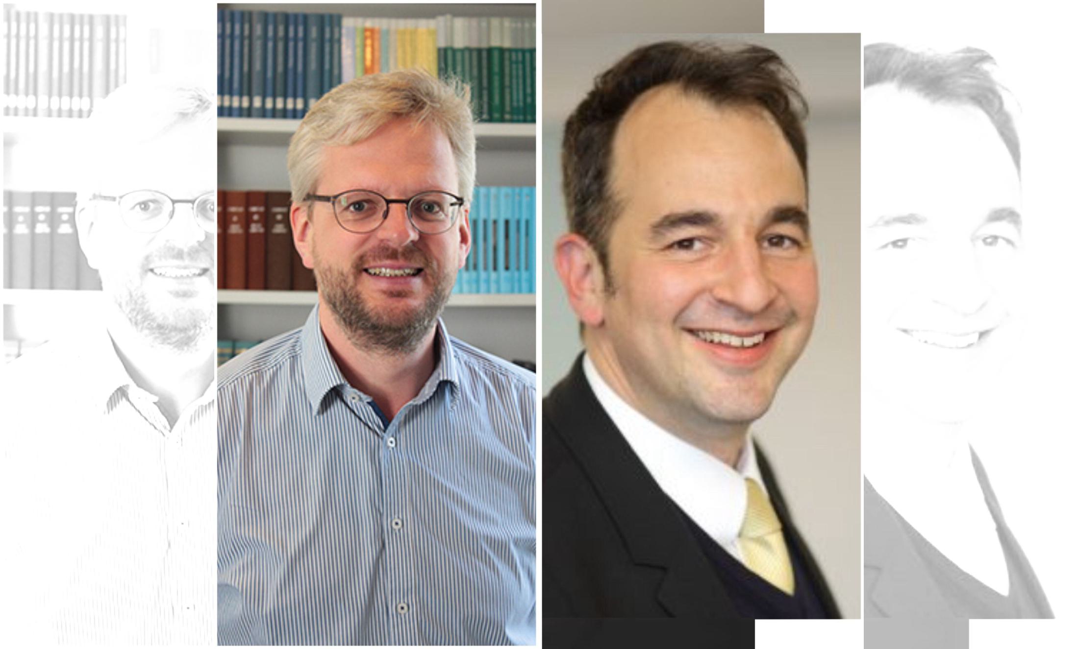 Prof. Dr. Nils Goldschmidt / Prof. Dr. Ekkehard Köhler (ZÖBIS) © Uni Siegen