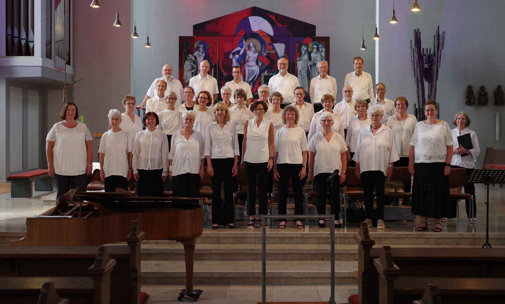 Kammerchor Weidenau beim Sommerkonzert 2025 © Anna Tena