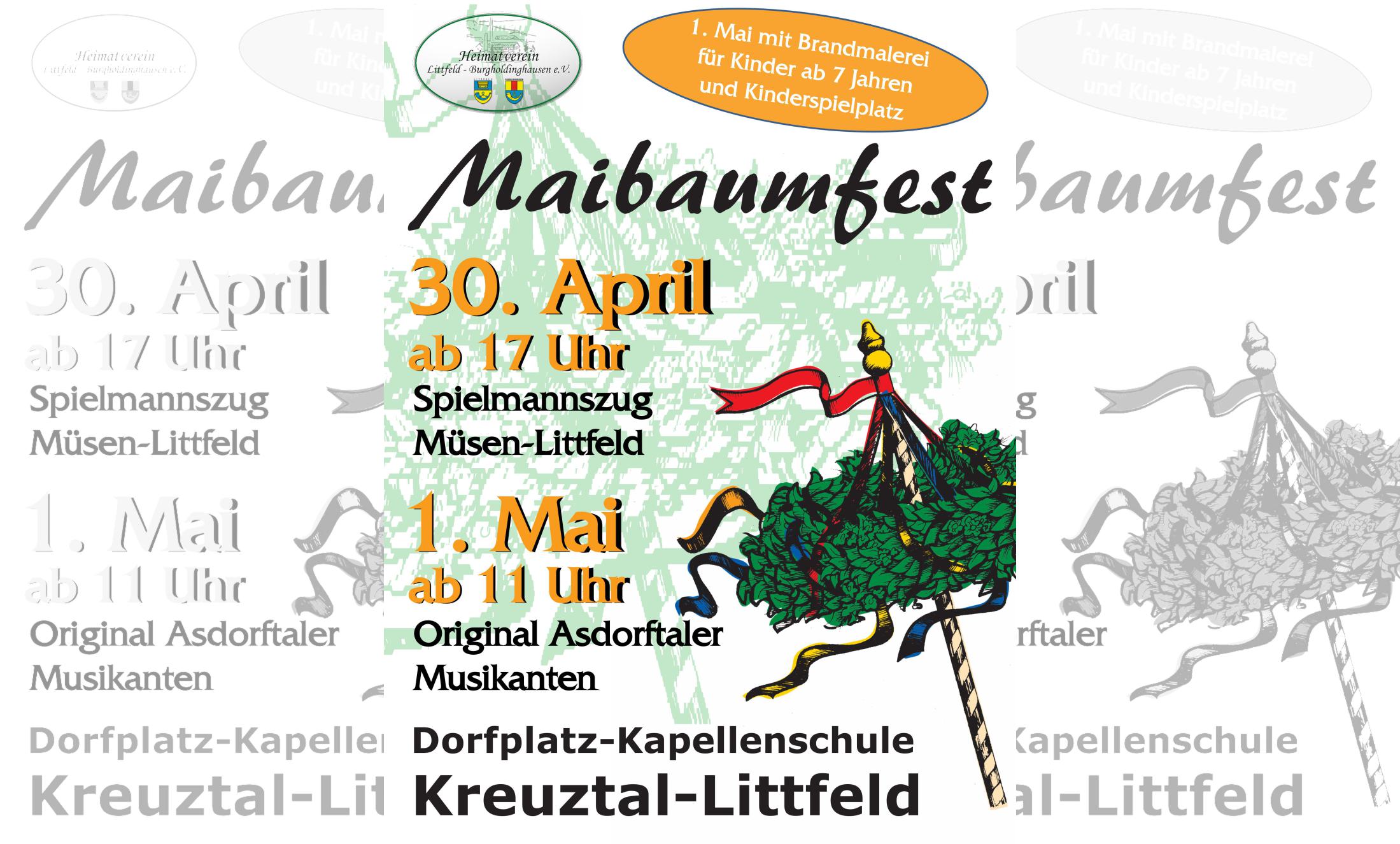 Maibaumfestplakat