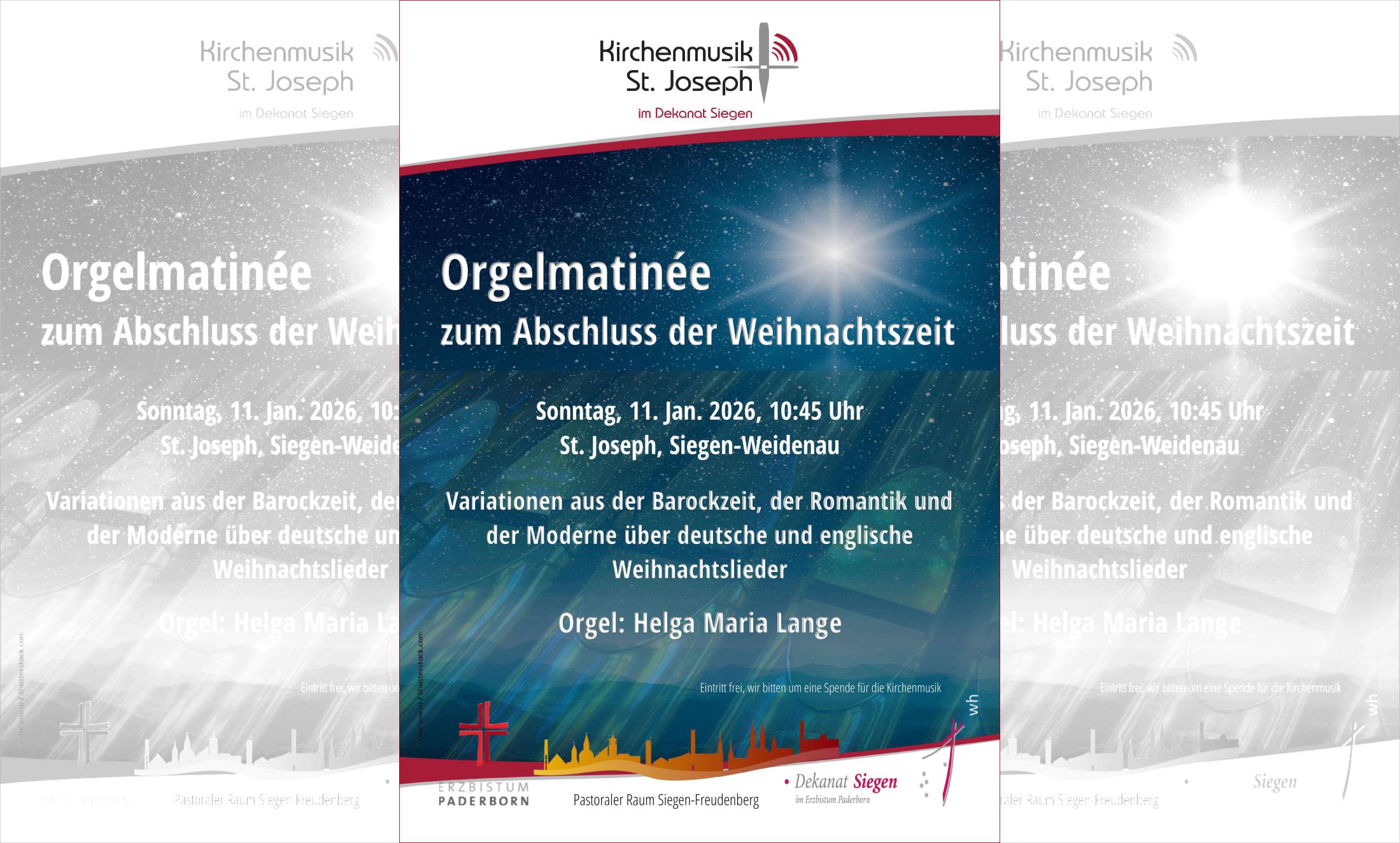 plakat-matinee © Kammerchor Weidenau